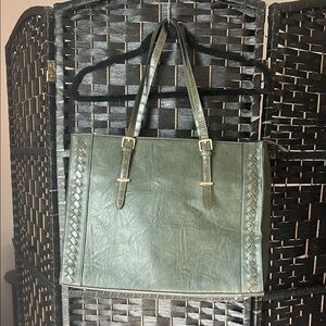 Elegant Green Tote Bag
